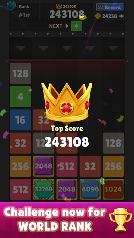 #7. Drop The Number™ : Merge Game (Windows) 由: SUPERBOX