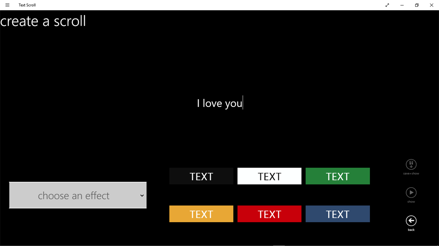 #3. Text Scroll (Windows) 由: Santy P91