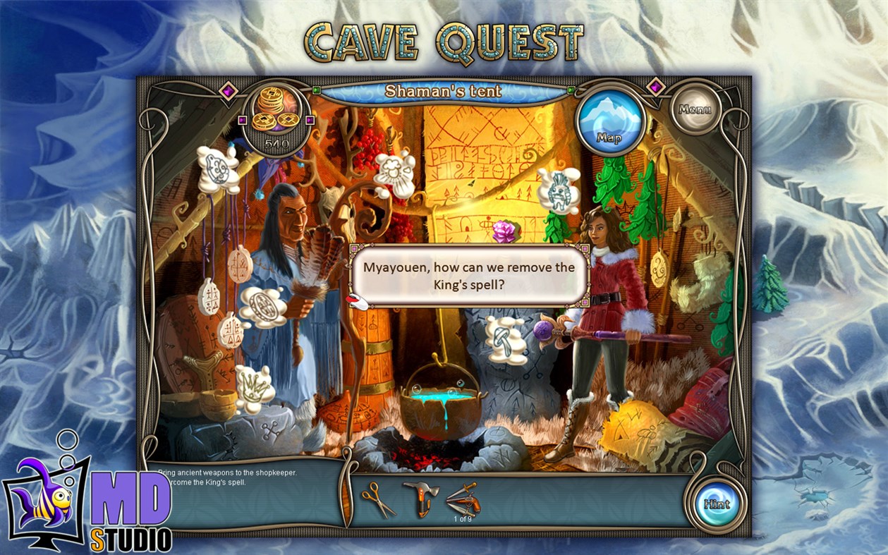 #1. Cave Quest - Match 3 Adventure (Windows) 由: Sergey Molchanov