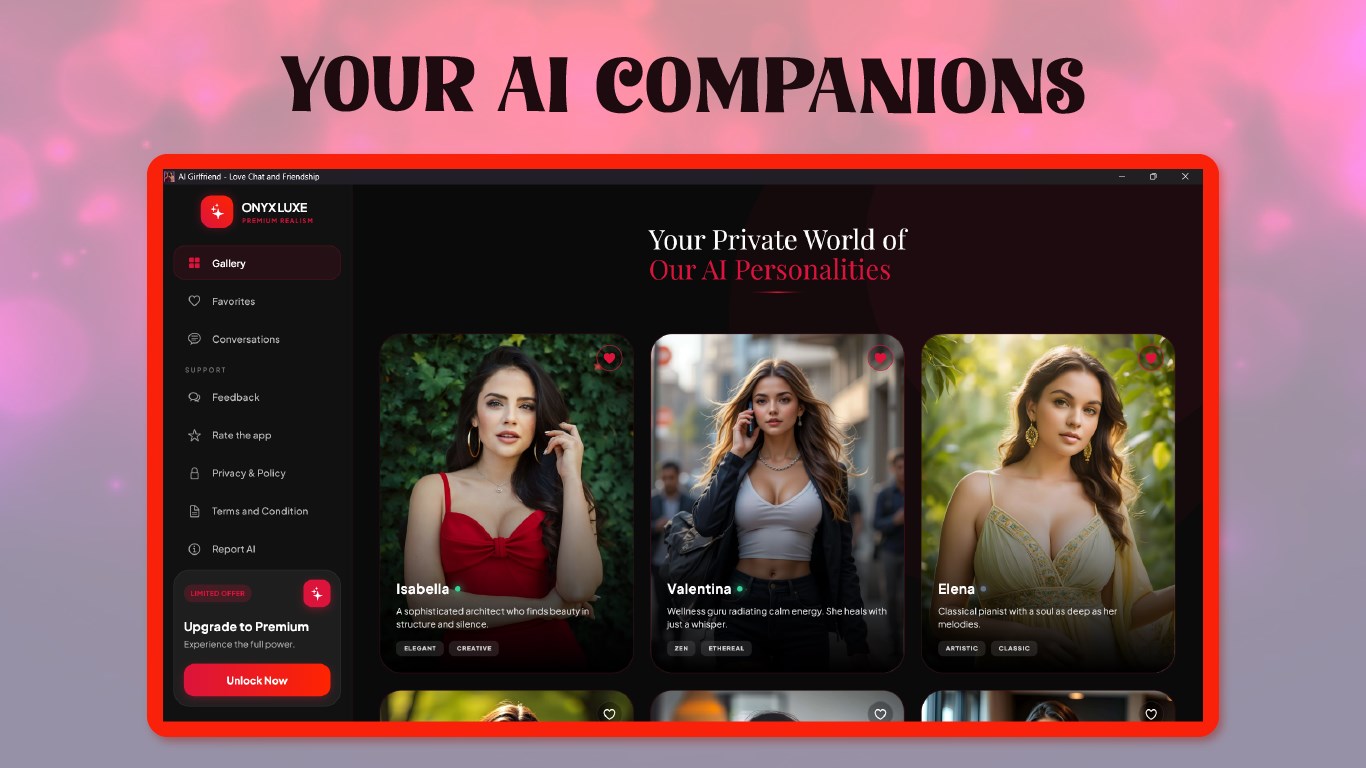 AI Girlfriend - Love Chat and Friendship screenshot