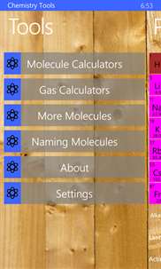 Chemistry Tools screenshot 5