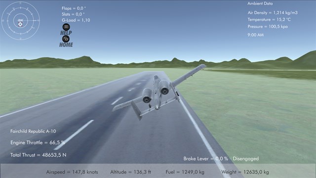 Pro Flight Simulator screenshot 1