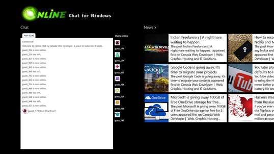 Online Chat for Windows screenshot 3