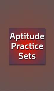 Aptitude Practice Sets screenshot 1