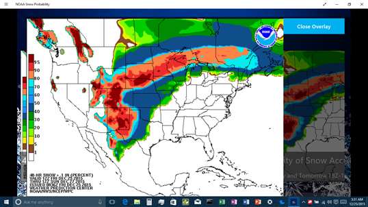 NOAA Snow Probability screenshot 3