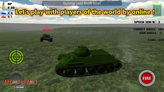 Attack on Tank: Rush screenshot 1