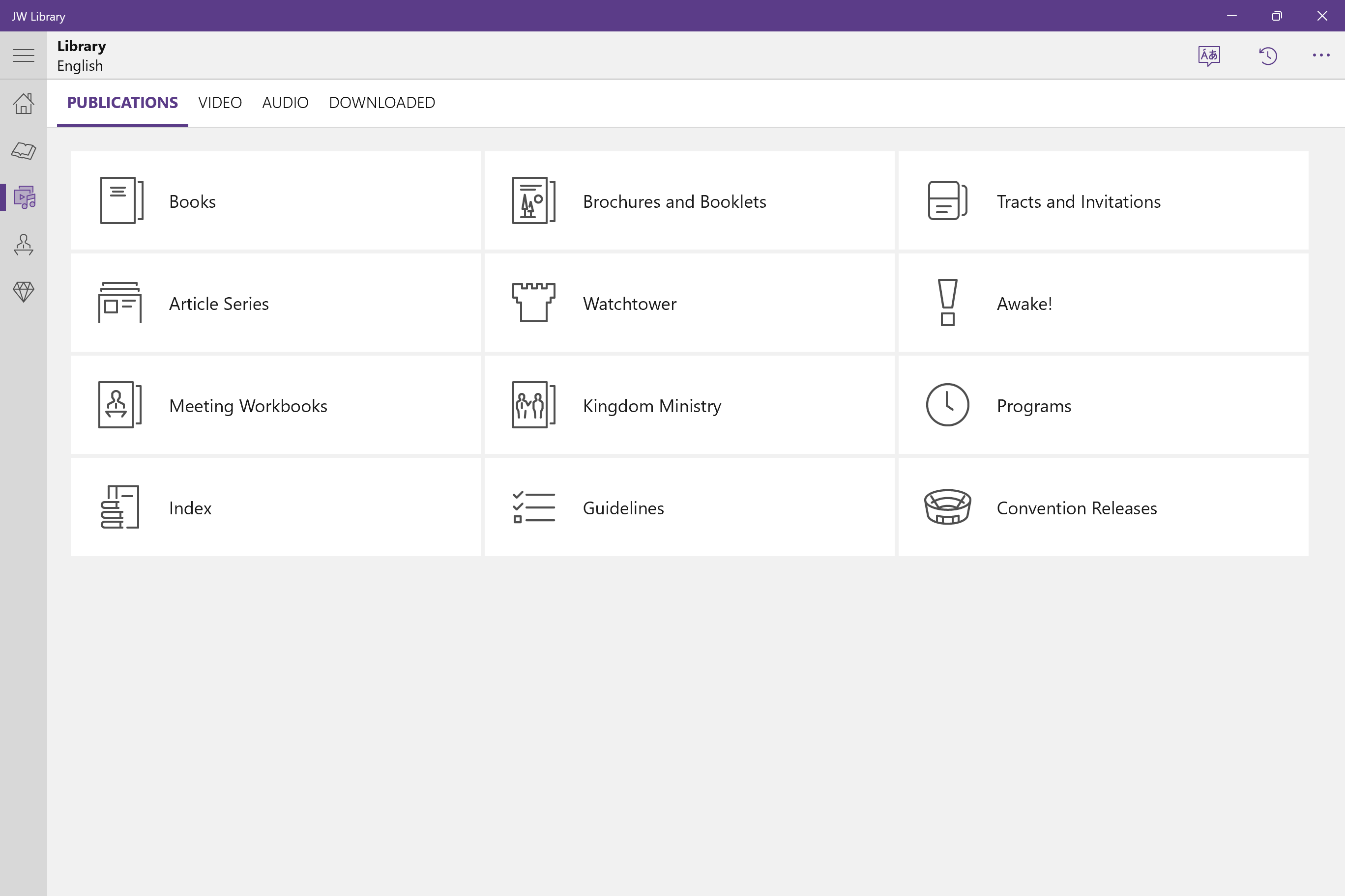 JW Library screenshot