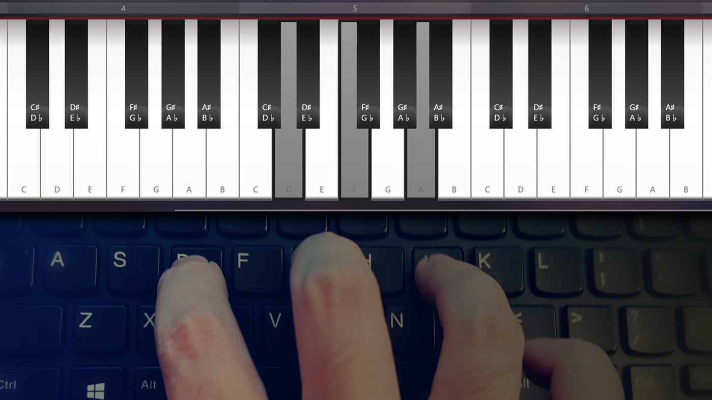 #4. Midi Piano (Windows) By: OddDev.NET