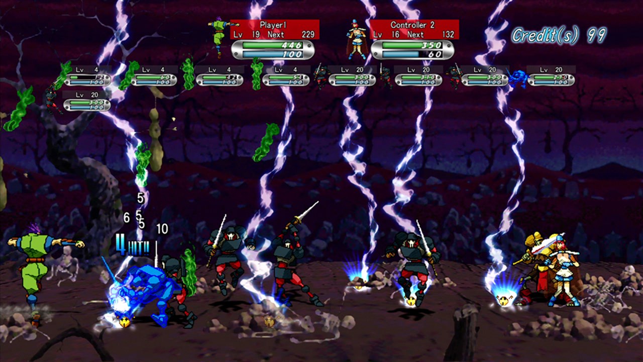 GUARDIAN HEROES (TM) screenshot 1