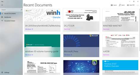 Inky - PDF reader & ink annotation Screenshots 1