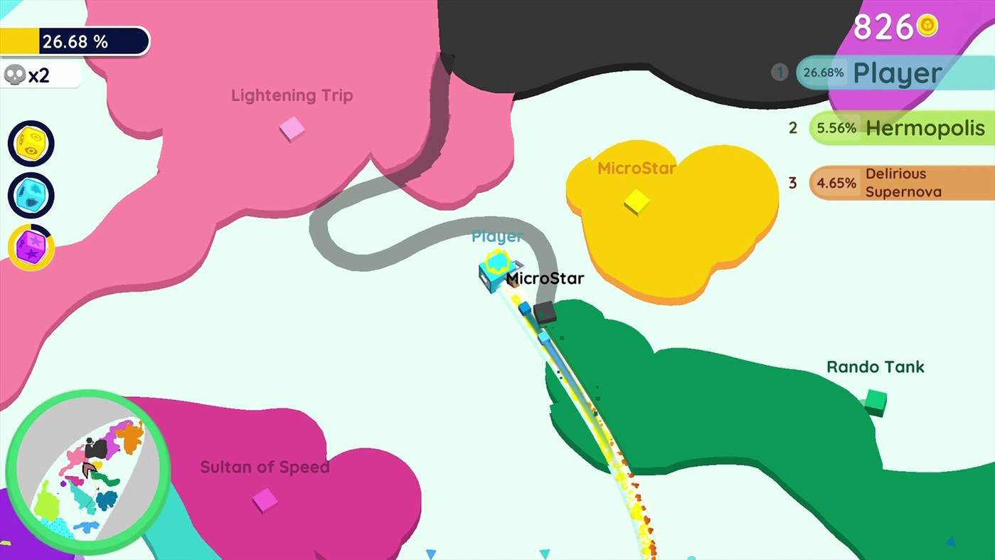 #10. Paper io 2: Gold Edition (Windows) 由: QubicGames S.A.