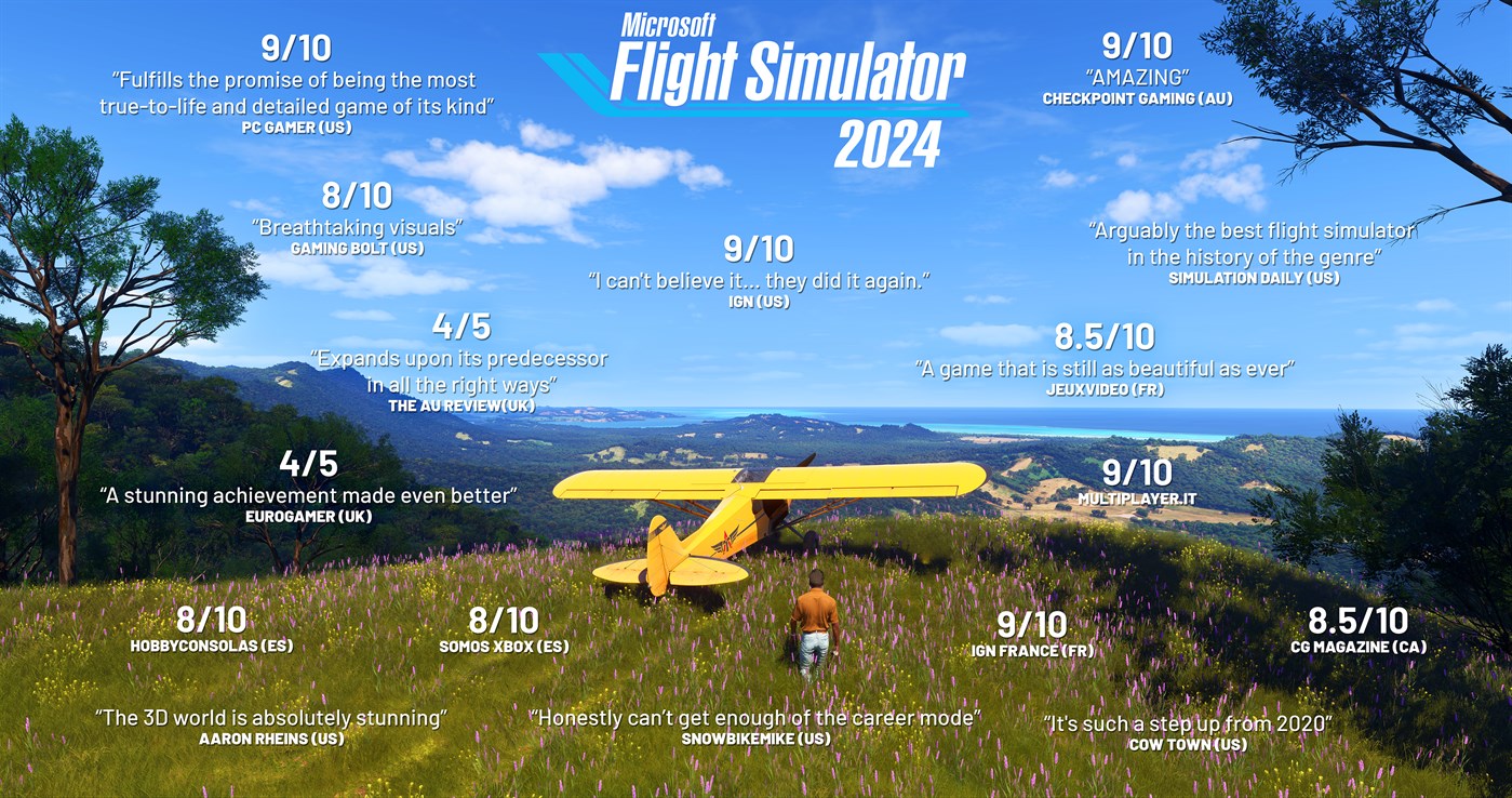 #2. Microsoft Flight Simulator 2024 - Standard Edition (Xbox) By: Xbox Game Studios