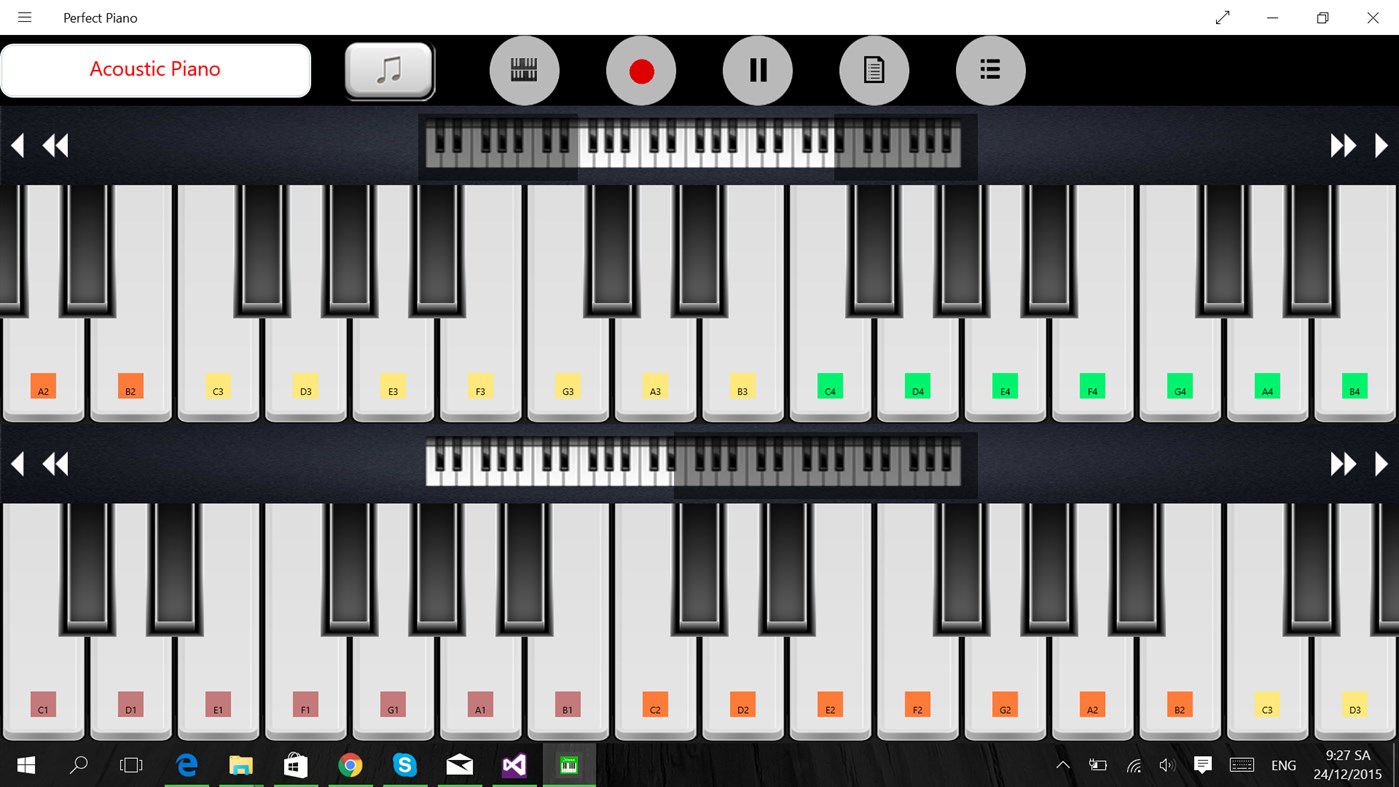 #2. Perfect Piano Plus (Windows) 来自: JetSoft Studio