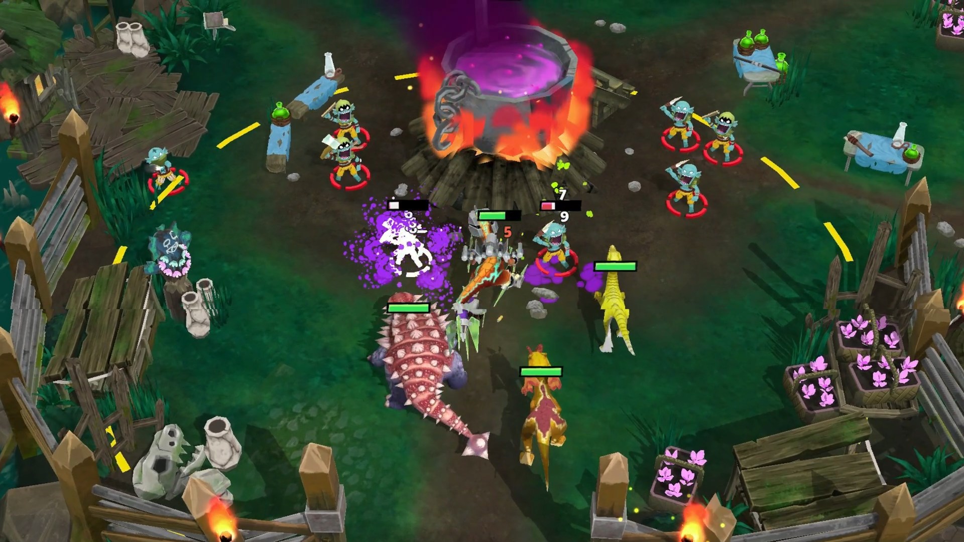 精緻的廢土地景細節