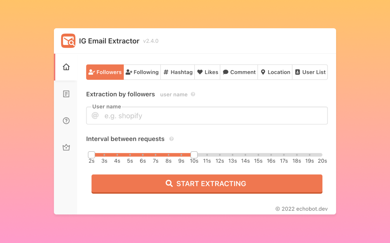 ig email extractor