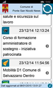 News Comune Ponte San Nicolò screenshot 1