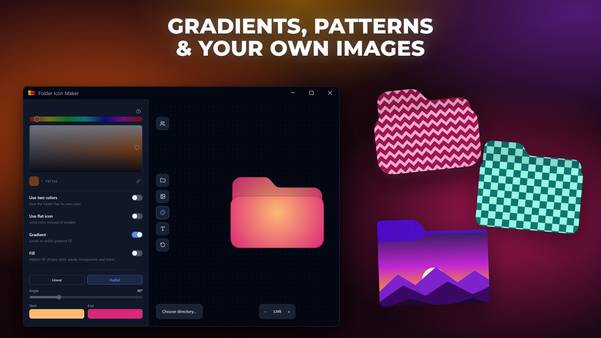 Folder Icon Maker – Change Folder Color & Customize Icons screenshot