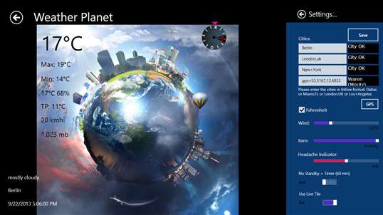 Weather Planet screenshot 8