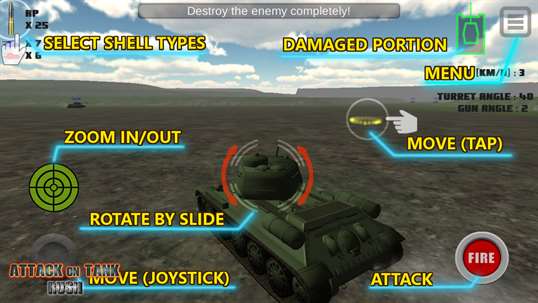 Attack on Tank: Rush screenshot 4
