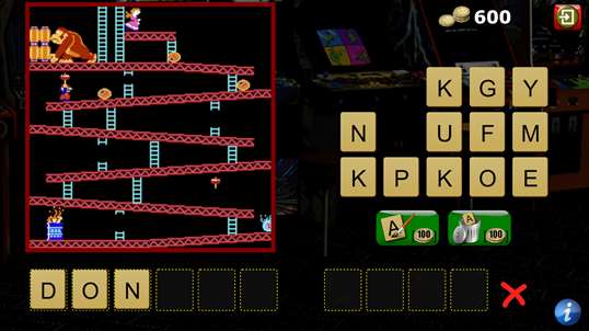 Which Video Arcade Game? - Coin-op Trivia Word Quiz Game screenshot 2