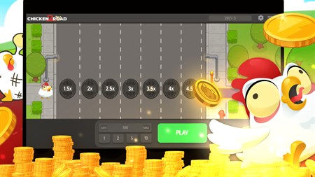 Interface du jeu Chicken Road Slot