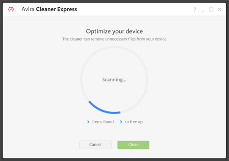 Avira Cleaner Express Screenshots 2