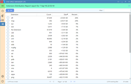 Disk Space Manager LITE screenshot 6