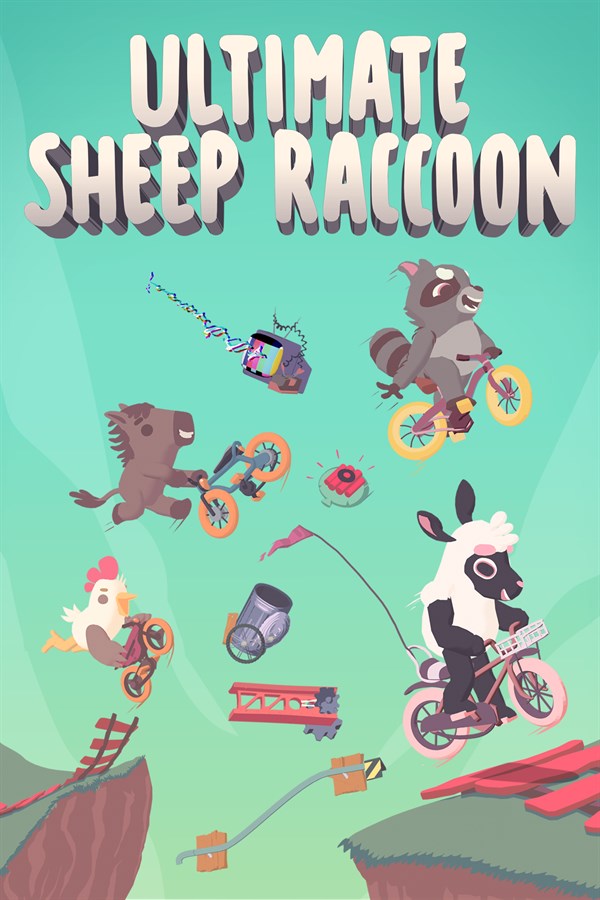 Jaquette officielle de Ultimate Sheep Raccoon