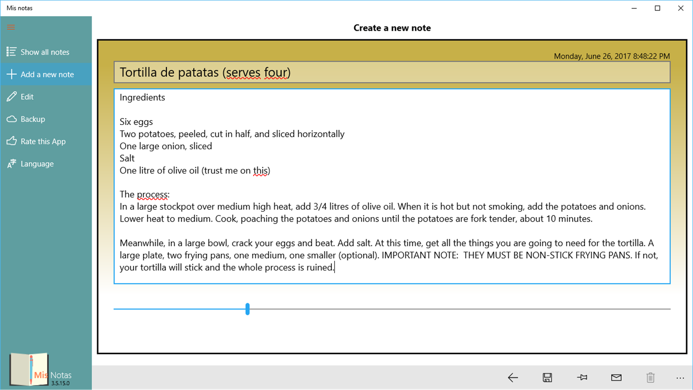 #3. My Notes (Windows) By: AppsWP