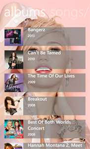 Miley Cyrus Music screenshot 2