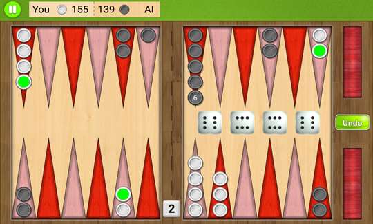 Backgammon Unlimited screenshot 4