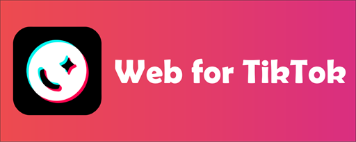 Web for TikTok marquee promo image