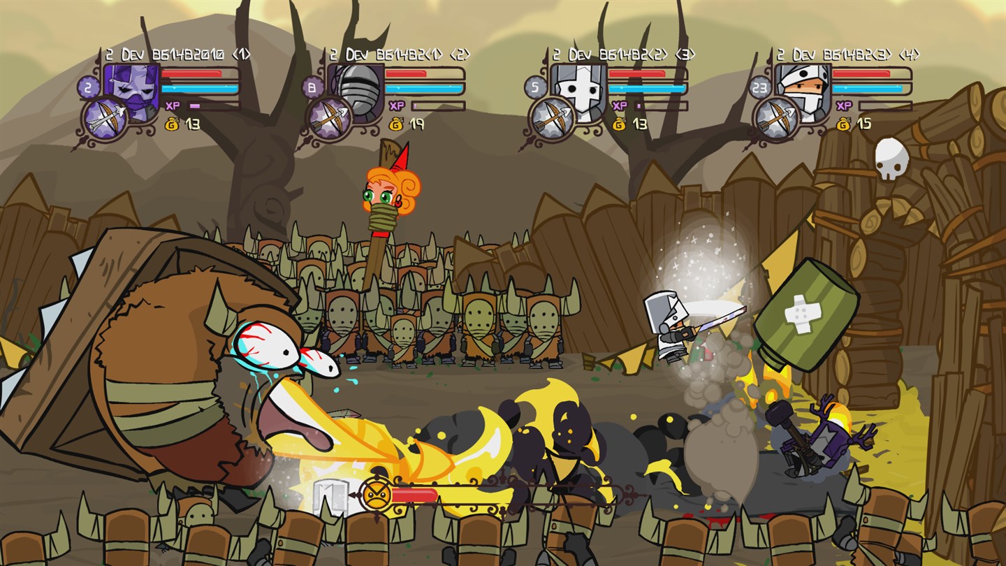 Castle Crashers Remastered on PS4 — price history, screenshots