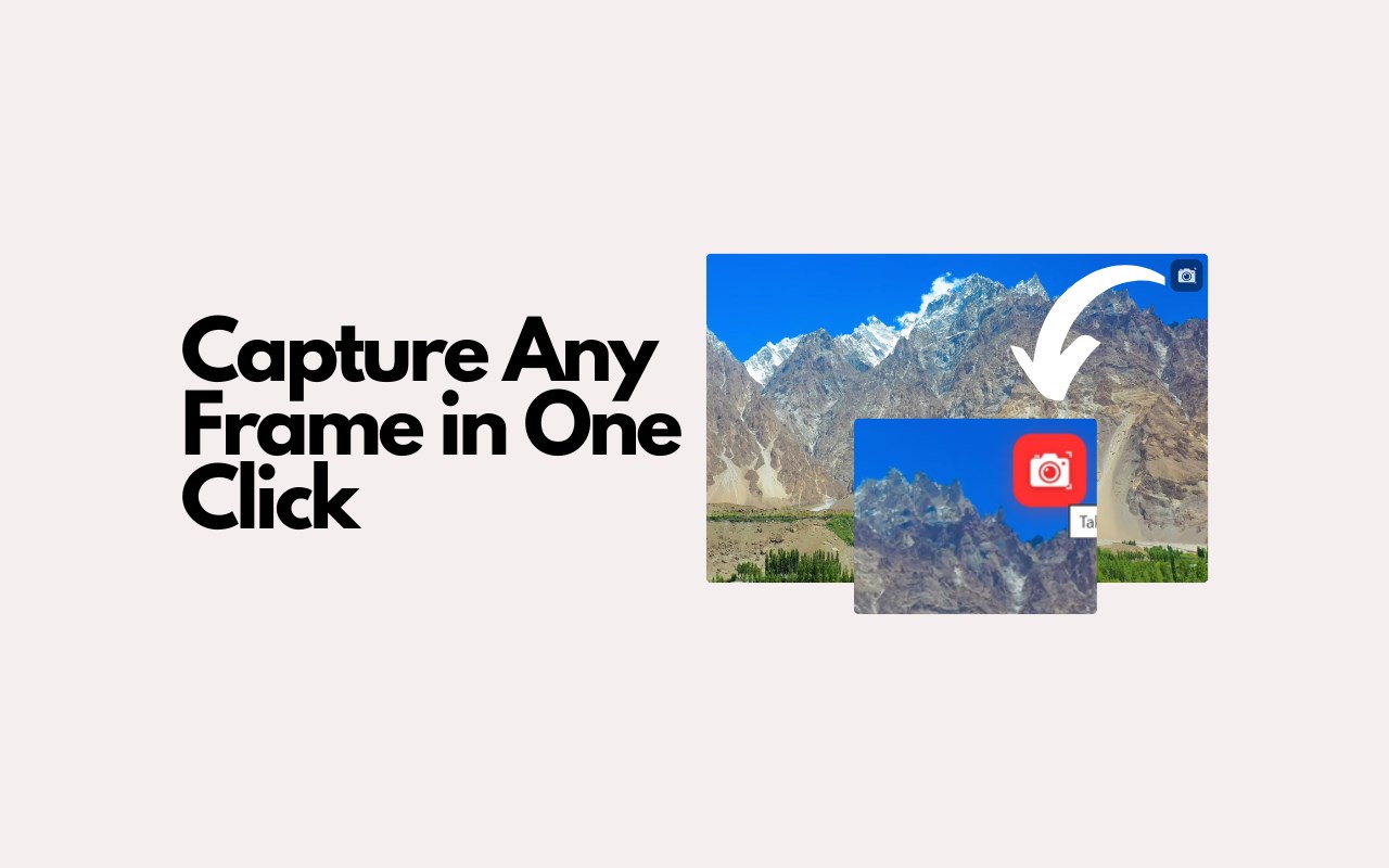 SnapFrame – Screenshot Tool for YouTube