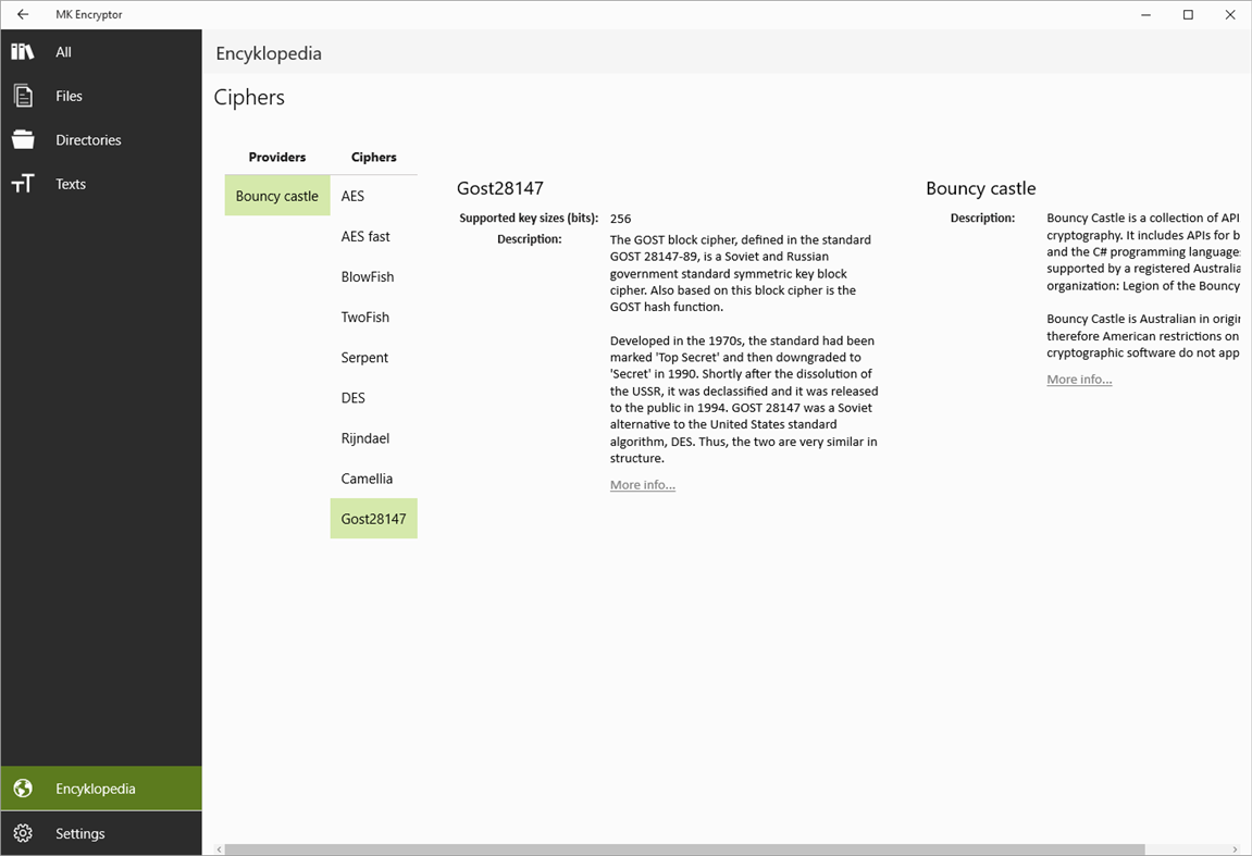 #5. MK Encryptor (Windows) 由: Marfusios