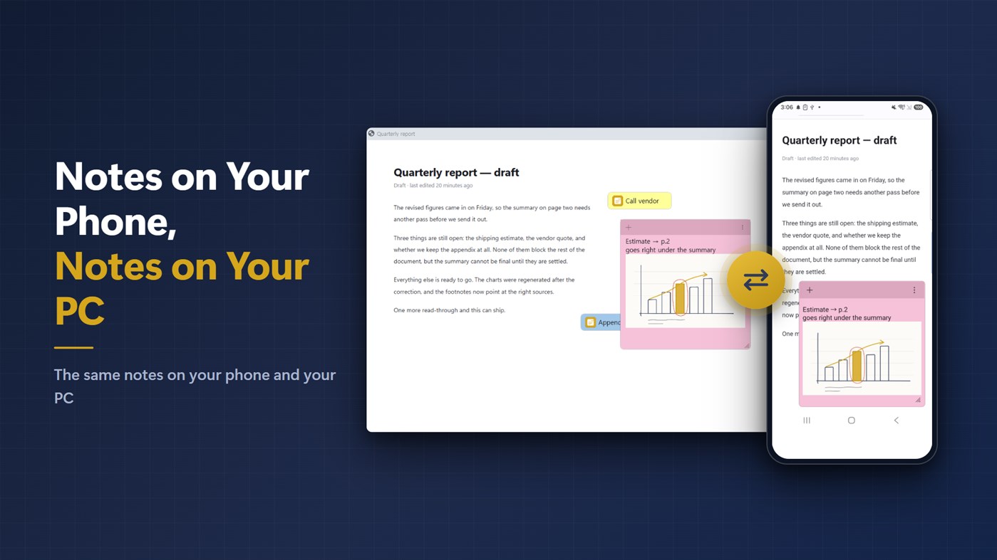 #5. FloatNote+ by CodeDAC (Windows) Podle: CodeDAC