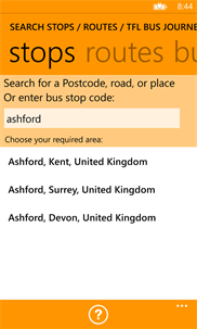 Next Bus UK Live! screenshot 5