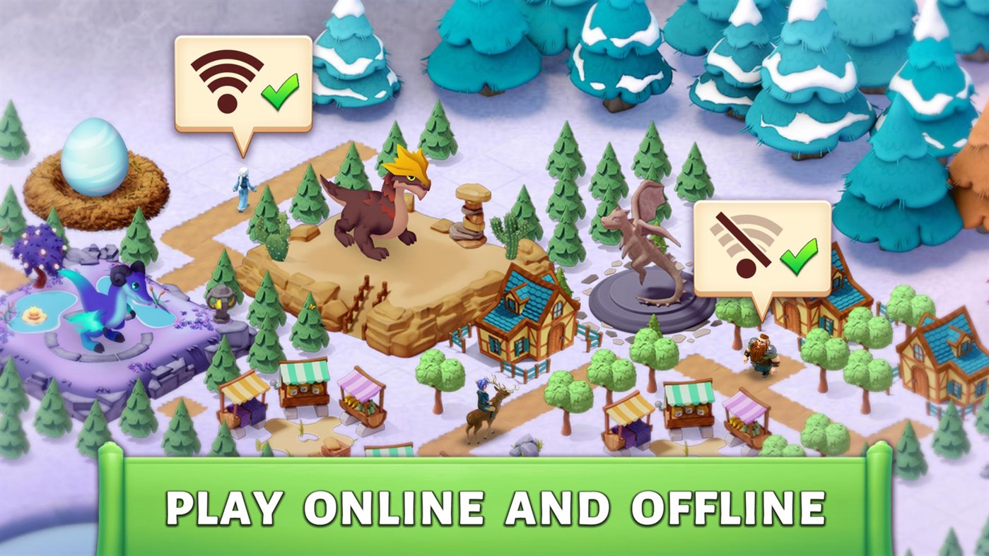 #7. Dragon Kingdom: Fantasy City (Windows) By: Sparkling Society Games B.V.