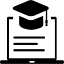 Search in semantic scholar icon