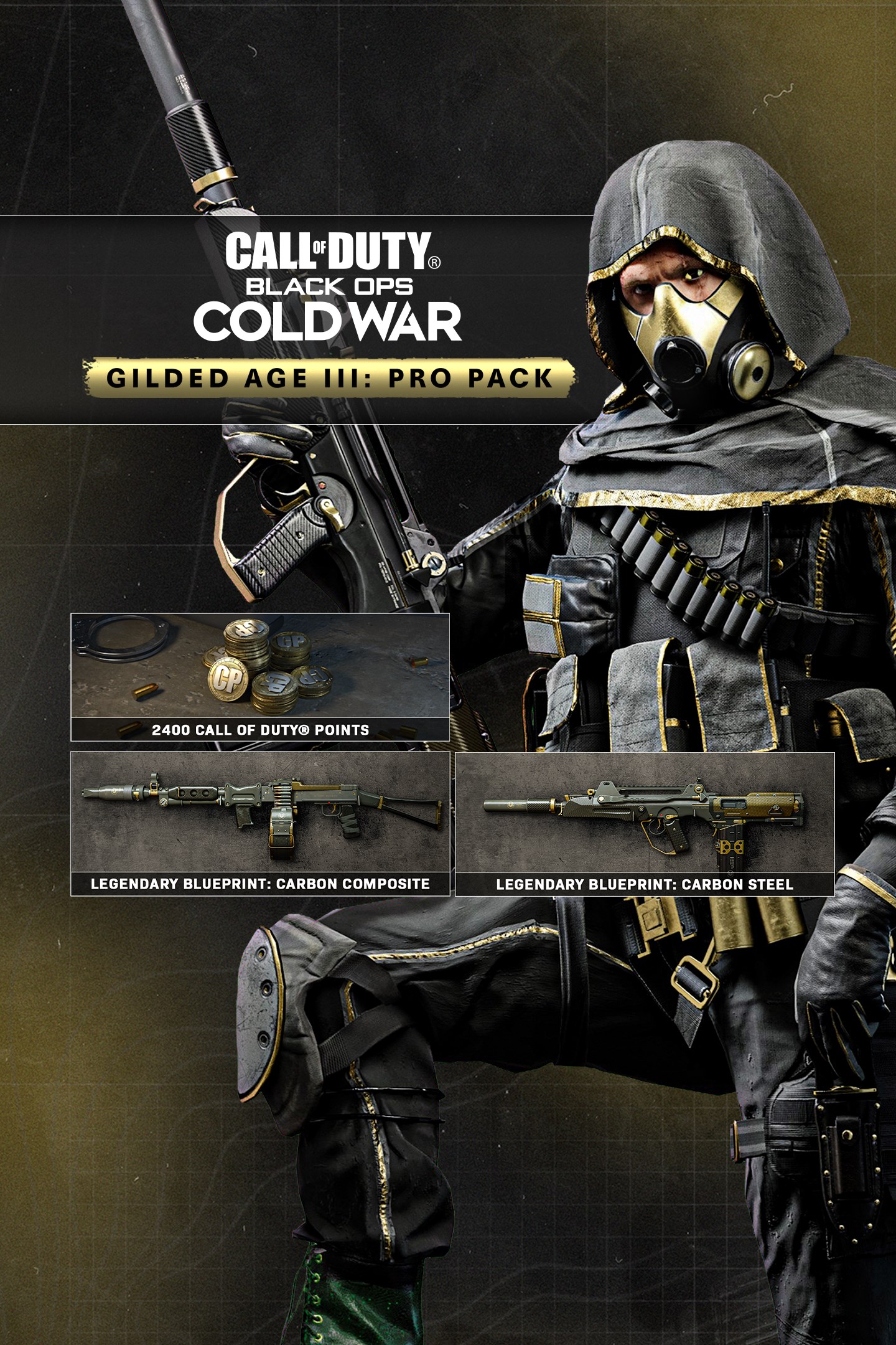 Call of Duty®: Black Ops Cold War - Gilded Age III: Pro Pack | Xbox | Chiave | Privato