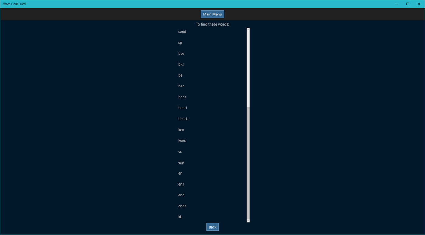 #4. Scrabble game UWP (Windows) Bởi: Tigyi János