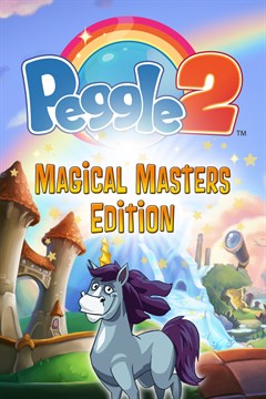 Cover poster for Peggle 2 Magical Masters Edition