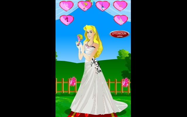Princess Aurora Wedding Game