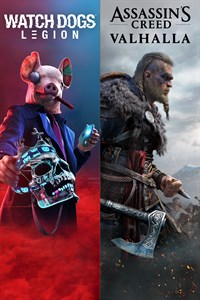 Assassin's Creed Valhalla + Watch Dogs: Legion (Paket) – Verpackung