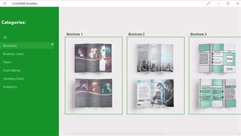 CorelDRAW Templates Screenshots 1