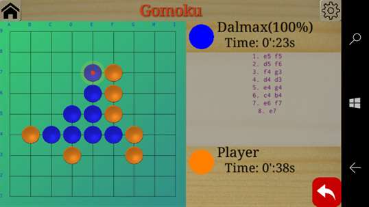 Dalmax Gomoku screenshot 3