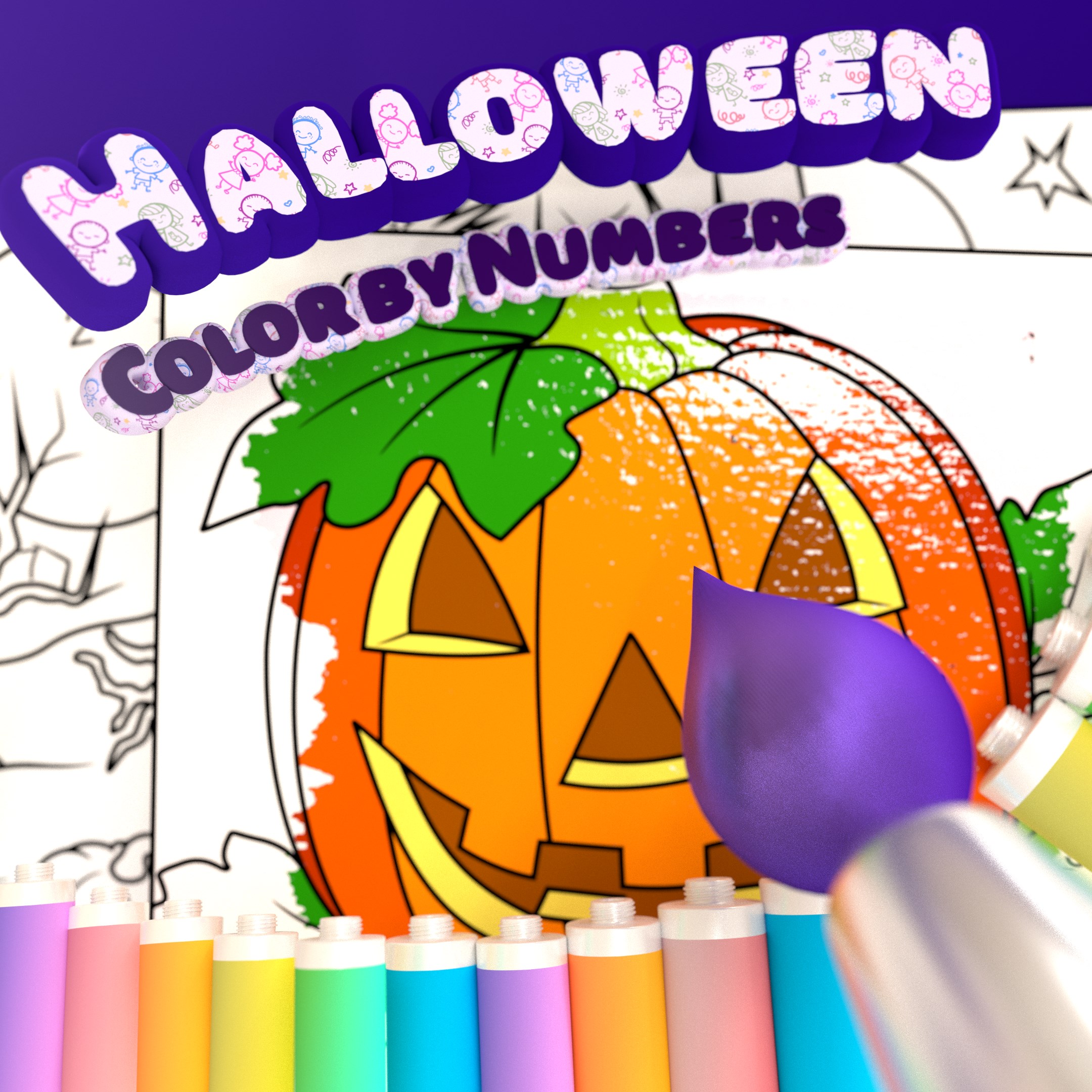 Halloween - Color by Numbers