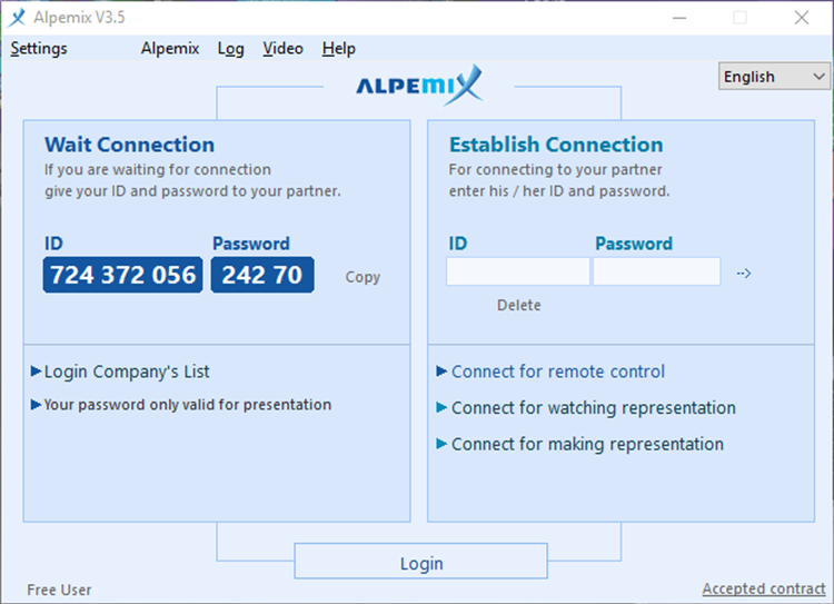 Alpemix Remote Desktop Control - PC - (Windows)
