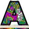 Alphabets Coloring Book Pages