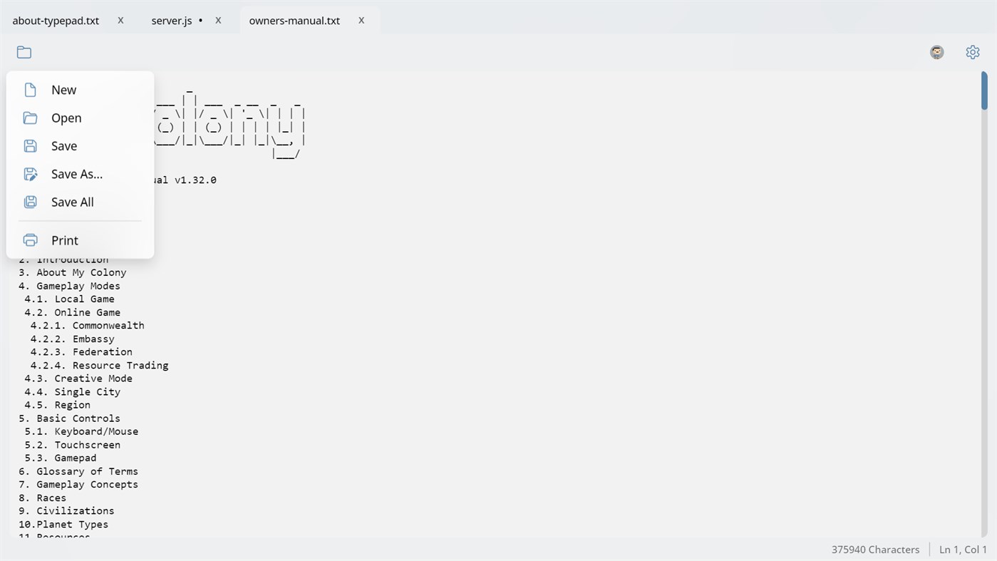 #4. Typepad (Windows) Ved: Ape Apps